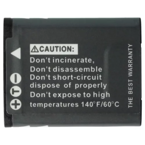 VHBW Battery Panasonic VW-VBX070E, VW-VBX070 - 500 mAh 3.6 V Li-Ion