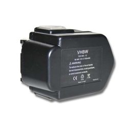   VHBW Electric Power Tool Battery for AEG BDSE 12T Drill-Screwdriver - 12V, Ni-MH, 2100 mAh