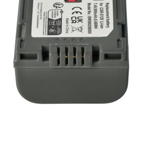 VHBW Camcorder Battery DZ-BP28, DZ-BP14, DZ-BP16 - 900 mAh 7.2 V Li-Ion