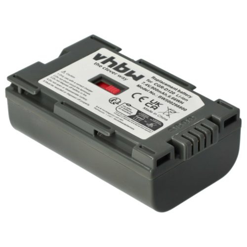 VHBW Camcorder Battery DZ-BP28, DZ-BP14, DZ-BP16 - 900 mAh 7.2 V Li-Ion