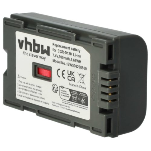VHBW Video Camera Battery DZ-BP28, DZ-BP16 - 900 mAh 7.2 V Li-Ion