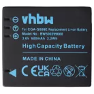 VHBW Battery for Leica BP-DC6 - 600 mAh 3.6 V Li-Ion