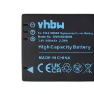 VHBW Battery for Leica BP-DC6 - 600 mAh 3.6 V Li-Ion