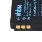 VHBW Battery for Leica BP-DC6 - 600 mAh 3.6 V Li-Ion