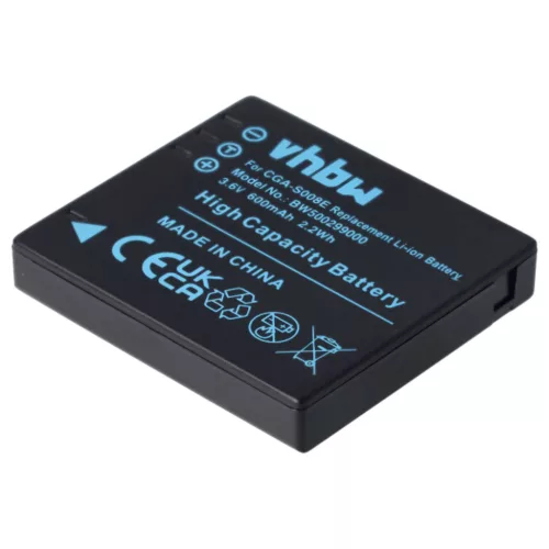 VHBW Akku Leica BP-DC6 statt - 600 mAh 3,6 V Li-Ion