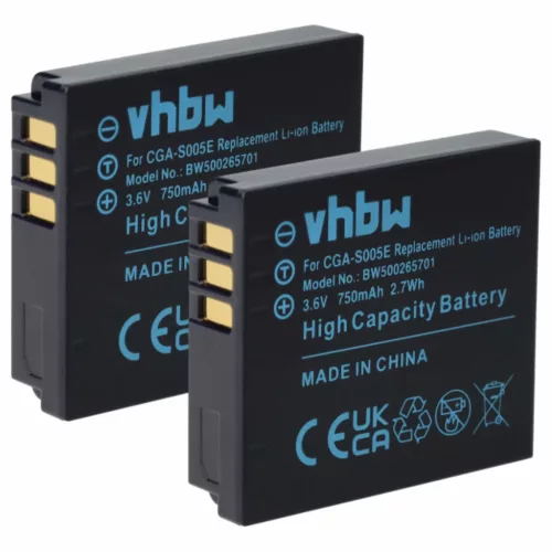 VHBW Akku Fuji NP-70 - 750 mAh 3,6 V Li-Ion