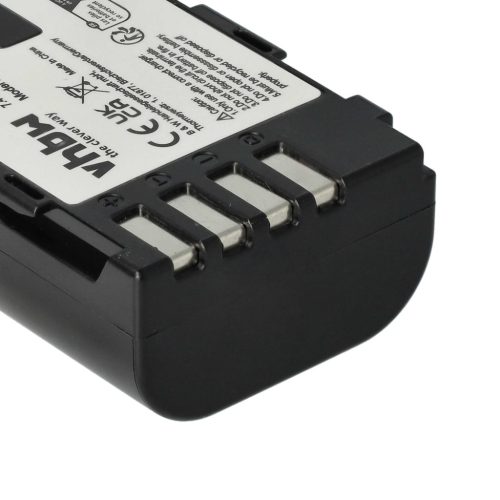 VHBW Kamera Akku DMW-BLF19E, DMW-BLF19 - 1100 mAh 7,2 V Li-Ion