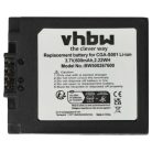 VHBW Akku Leica BP-DC2 statt - 500 mAh 3,6 V Li-Ion