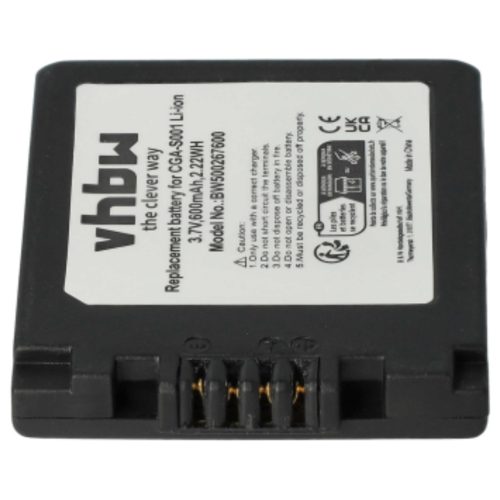 VHBW Akku Leica BP-DC2 statt - 500 mAh 3,6 V Li-Ion