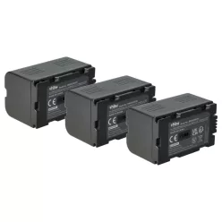   VHBW Videokamera Akku BP-9, BP-8, BP-10 - 1700 mAh 7,2 V Li-Ion