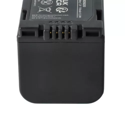 VHBW Videokamera Akku BP-9, BP-8, BP-10 - 1700 mAh 7,2 V Li-Ion