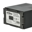 VHBW Video Camera Battery Hitachi DZ-BP28, DZ-BP16 - 5400 mAh 7.4 V Li-Ion