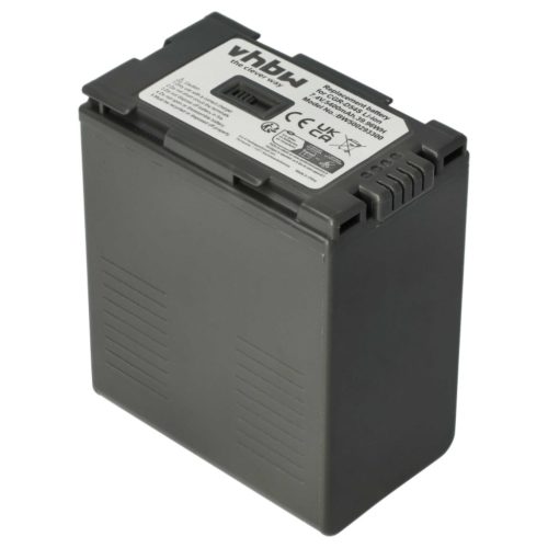 VHBW Video Camera Battery Hitachi DZ-BP28, DZ-BP16 - 5400 mAh 7.4 V Li-Ion