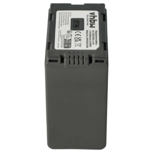 VHBW Video Camera Battery Hitachi DZ-BP28, DZ-BP16 - 5400 mAh 7.4 V Li-Ion