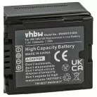 VHBW Video Camera Battery VW-VBG070, VW-VBG130, VW-VBG260 - 1000 mAh 7.2 V Li-Ion