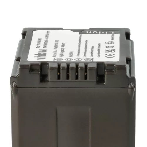 VHBW Videokamera Akku VW-VBG260 - 2000 mAh 7,2 V Li-Ion