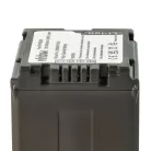 VHBW Videokamera Akkumulátor VW-VBG260 - 2000 mAh 7,2 V Li-Ion