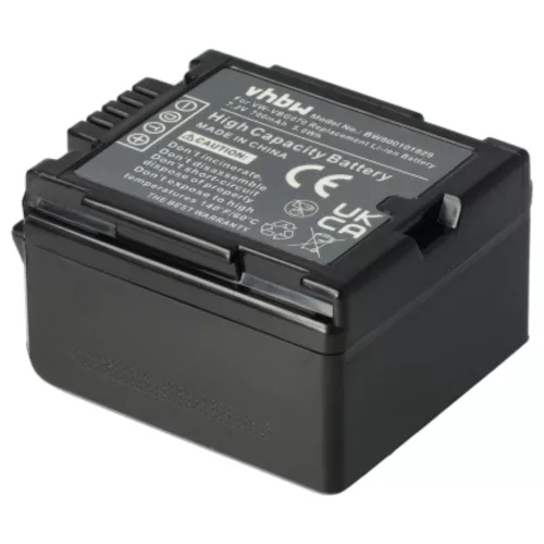 VHBW Video Camera Battery VW-VBG070, DMW-BLA13E, DMW-BLA13, VW-VBG130 - 700 mAh 7.2 V Li-Ion