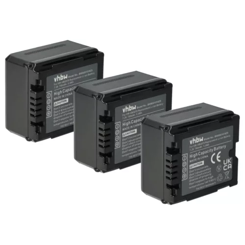VHBW Videokamera Akkumulátor VW-VBG070, DMW-BLA13E, DMW-BLA13, VW-VBG130 - 700 mAh 7,2 V Li-Ion