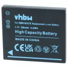 VHBW Battery Panasonic NCA-YN101G, NCA-YN101F, DMW-BCK7PP, DMW-BCK7E, DMW-BCK7 - 550 mAh 3.7 V Li-Ion