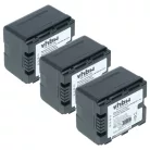 VHBW Videokamera Akku VW-VBN130E-K, VW-VBN130E, VW-VBN130 - 1100 mAh 7,2 V Li-Ion