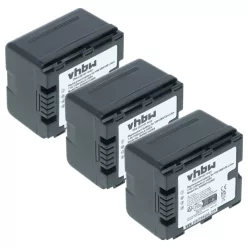   VHBW Videokamera Akku VW-VBN130E-K, VW-VBN130E, VW-VBN130 - 1100 mAh 7,2 V Li-Ion