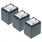 VHBW Videokamera Akku VW-VBN130E-K, VW-VBN130E, VW-VBN130 - 2200 mAh 7,2 V Li-Ion