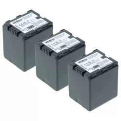   VHBW Videokamera Akku VW-VBN130E-K, VW-VBN130E, VW-VBN130 - 2200 mAh 7,2 V Li-Ion