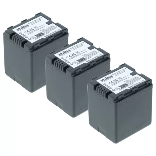 VHBW Videokamera Akku VW-VBN130E-K, VW-VBN130E, VW-VBN130 - 2200 mAh 7,2 V Li-Ion