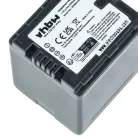 VHBW Videokamera Akku VW-VBN130E-K, VW-VBN130E, VW-VBN130 - 2200 mAh 7,2 V Li-Ion
