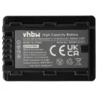 VHBW Video Camera Battery VW-VBK180, VW-VBK360, VW-VBK180-K - 1600 mAh 3.6 V Li-Ion