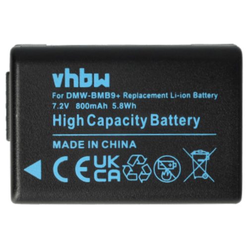VHBW Akku Leica BP-DC9E, BP-DC9 - 800 mAh 7,2 V Li-Ion