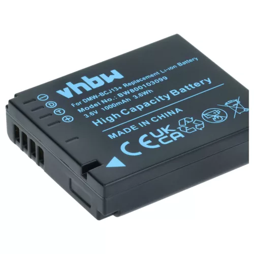 VHBW Battery for Leica BP-DC10E, BP-DC10 - 1000 mAh 3.6 V Li-Ion