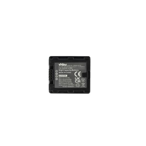 VHBW Video Camera Battery VW-VBN260E-K, VW-VBN260E, VW-VBN260 - 3300 mAh 7.2 V Li-Ion