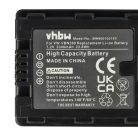 VHBW Video Camera Battery VW-VBN260E-K, VW-VBN260E, VW-VBN260 - 3300 mAh 7.2 V Li-Ion