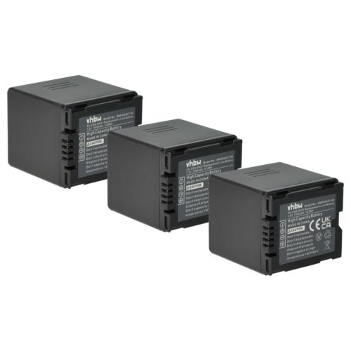 VHBW Camcorder Battery DZ-BP07s, DZ-BP21, DZ-BP14s - 1500 mAh 7.2 V Li-Ion