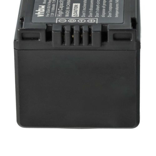 VHBW Camcorder Battery DZ-BP07s, DZ-BP21, DZ-BP14s - 1100 mAh 7.2 V Li-Ion