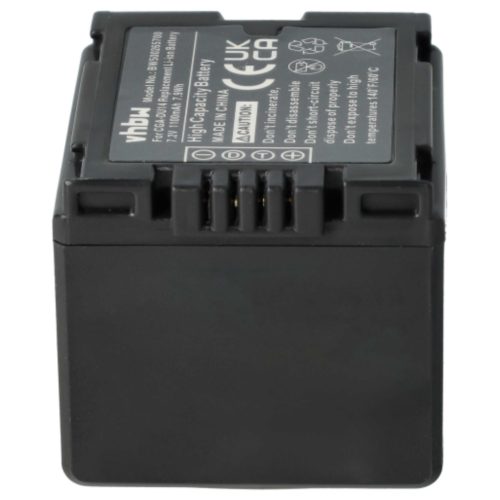 VHBW Camcorder Battery DZ-BP07s, DZ-BP21, DZ-BP14s - 1100 mAh 7.2 V Li-Ion