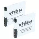 VHBW Kamera Akku DMW-BCL7, DMW-BCL7E - 500 mAh 3,6 V Li-Ion