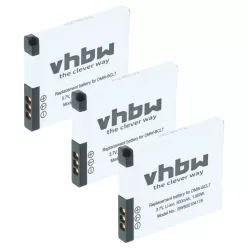   VHBW Battery Panasonic DMW-BCL7, DMW-BCL7E - 500 mAh 3.6 V Li-Ion