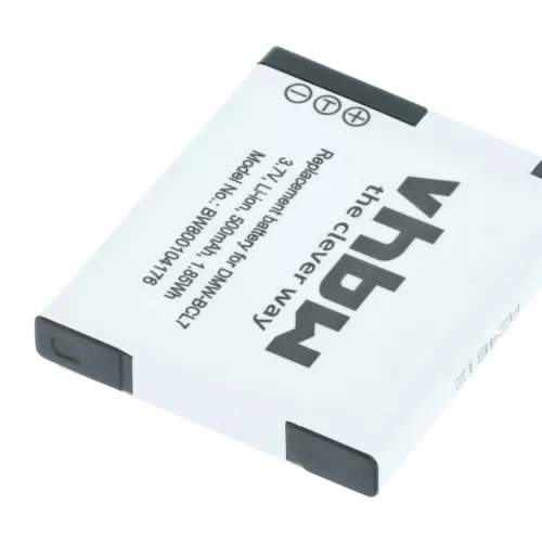 VHBW Akku Panasonic DMW-BCL7, DMW-BCL7E - 500 mAh 3,6 V Li-Ion