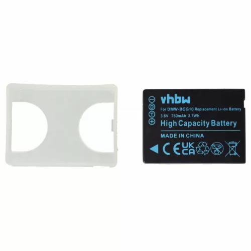 VHBW Battery for Leica BP-DC7, BP-DC7E - 750 mAh 3.6 V Li-Ion