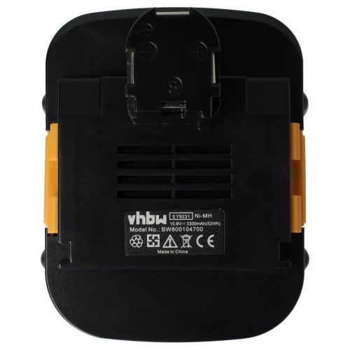 VHBW Elektromos kéziszerszámgép akkumulátor Panasonic EY9137, EY9136B, EY9219, EY9136  – 3300 mAh, 15,6 V, NiMH