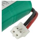 VHBW Dog Training Battery MH120AAAL4GC, DC-17, DC-17_5, 650-058, 4SN-1/4AAA15H-H-JP1 - 150 mAh 4.8 V NiMH