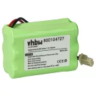 VHBW Hundetrainer Akku Dogtra BP2T, BPRR - 700 mAh 7,2 V NiMH