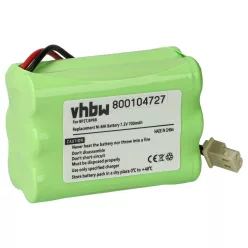   VHBW Hundetrainer Akku Dogtra BP2T, BPRR - 700 mAh 7,2 V NiMH