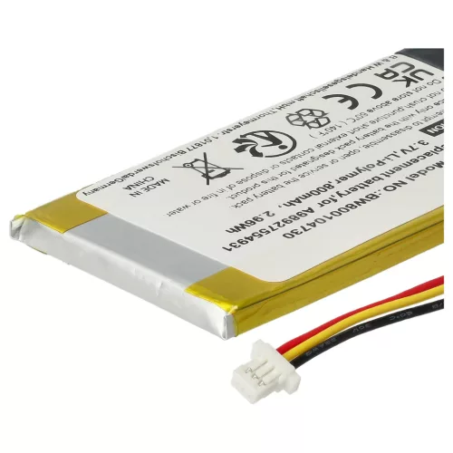 VHBW E-Book Battery A98927554931, A98941654402 - 800 mAh 3.7 V Li-polymer