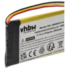 VHBW E-Book Battery A98927554931, A98941654402 - 800 mAh 3.7 V Li-polymer