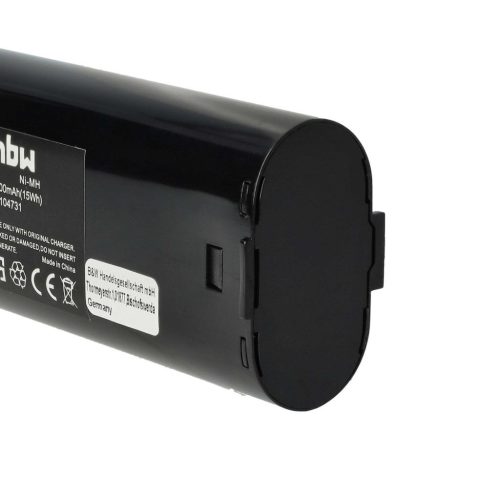 VHBW Electric Hand Tool Battery for AEG P7.2 and A10 Tools - 7.2V, NiMH, 2100 mAh