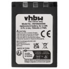 VHBW Akku Olympus Li-12B, Li-10B - 750 mAh 3,7 V Li-Ion